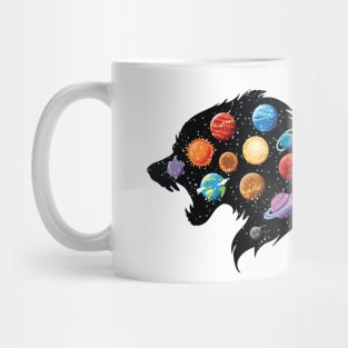 Cosmics Wolf Mug